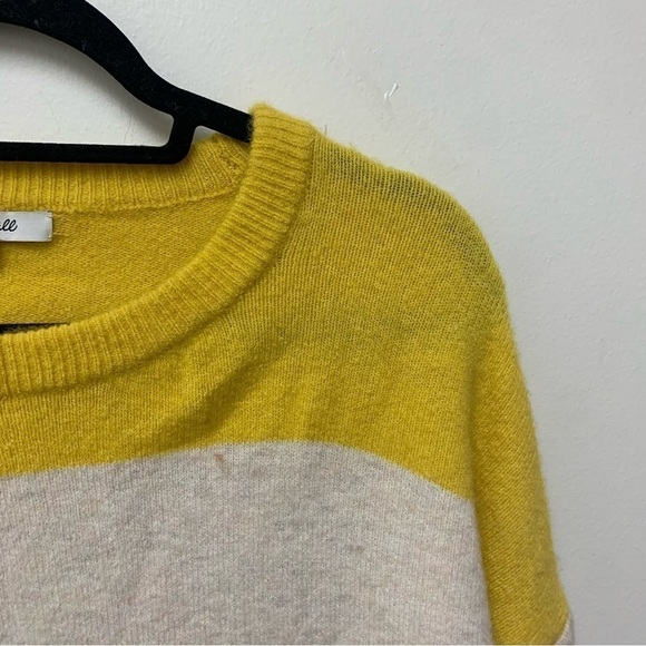 Madewell Striped Gladwell Color Block Sweater - Picture 3 of 12